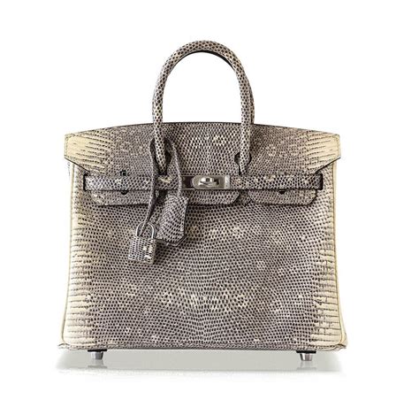 Hermes lizard Birkin 25 ombre